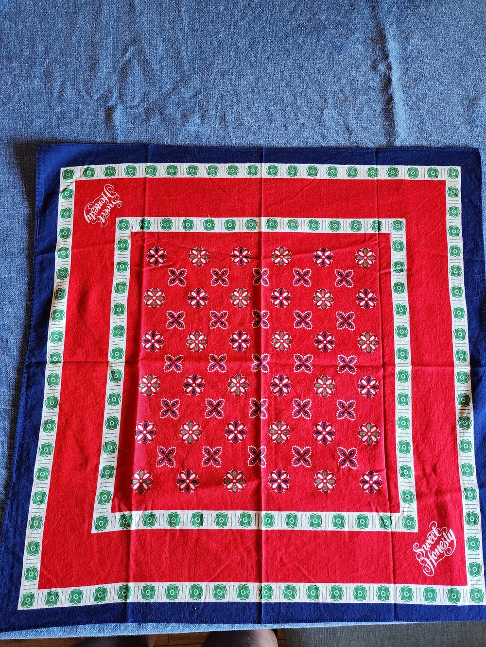 Vintage Avon Sweet Honesty Bandana